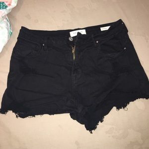 Black Pacsun High Rise Short